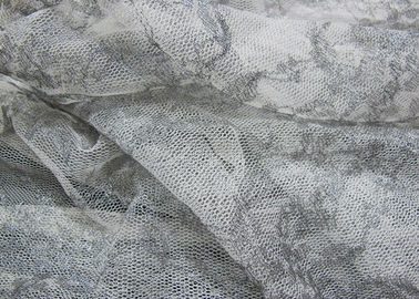 Tela metálica de prata de nylon do laço do fio para o Nightwear CY-LW0632 antiestático fornecedor