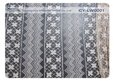 Da tela de nylon do laço do algodão do vestido algodão amigável CY-LW0001 do nylon 70% de Eco 30% fornecedor