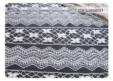 Da tela de nylon do laço do algodão do vestido algodão amigável CY-LW0001 do nylon 70% de Eco 30% fornecedor