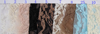 Tela de malha de nylon Scalloped bens do laço do algodão, tela CY-LW0012 do laço do roupa interior fornecedor