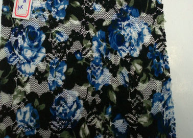 Tela impressa Digitas da forma da flor índice em casa, do Spandex e do nylon fornecedor