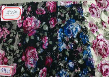 Tela impressa Digitas da forma da flor índice em casa, do Spandex e do nylon fornecedor