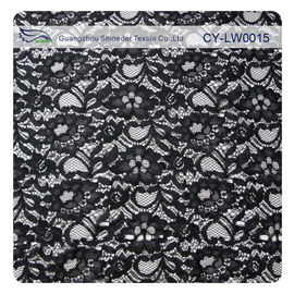Tela amarrado viscosa de nylon do laço para a roupa larguras CY-LW0015 de 145CM - umas 150 CM fornecedor