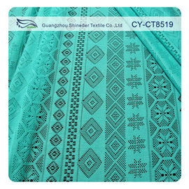 Material livre do vestuário do AZO do laço geométrico barato varejo do poliéster da tela (CY-CT8519) fornecedor