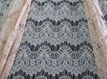 Guipura Scalloped amarrado do preto da tela de malha do laço para a roupa interior/sutiã CY-DK0038 fornecedor