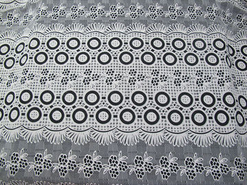 Laço colorido algodão da flor da neutralização da tela do laço do poliéster do ponto para meninas 'vestido e saias (CY-DK0022) fornecedor