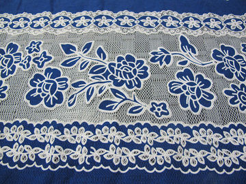 Laranja elegante do laço da neutralização da tela do laço do poliéster do algodão para a senhora Pingamento/vestido de casamento (CY-DK0031) fornecedor