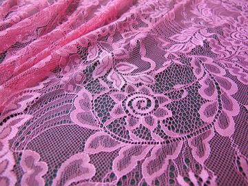 Matéria têxtil oca clara da tela do laço da folha da gaze 100%nylon no mercado de Guangzhou (CY-DN0007) fornecedor
