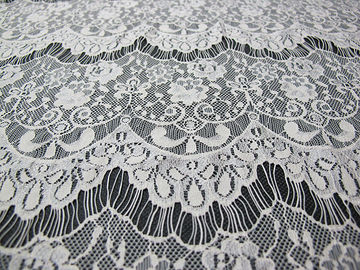 Dilua a tela scalloped do laço da pestana laço francês de nylon oco para o vestuário da senhora (CY-DN0002) fornecedor