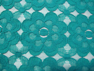 GV amigável SYD-0008 do CE de Eco da malha de nylon verde bonita da tela do laço do algodão fornecedor