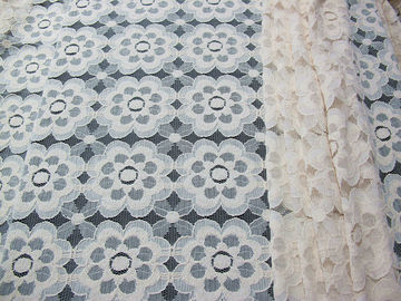 GV amigável SYD-0008 do CE de Eco da malha de nylon verde bonita da tela do laço do algodão fornecedor