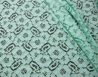 Do algodão verde da guipura da hortelã tela de nylon do laço/tela de estofamento SYD-0010 fornecedor