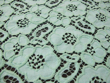 Do algodão verde da guipura da hortelã tela de nylon do laço/tela de estofamento SYD-0010 fornecedor