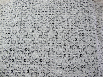 Tela de nylon para o fato, tela do laço do algodão Stretchable de malha do laço fornecedor
