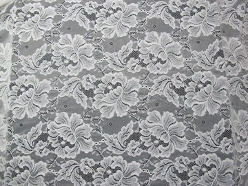 Projeto de nylon feito sob encomenda da flor da tela do laço do bordado de Digitas para a costura fornecedor