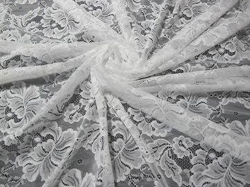 Projeto de nylon feito sob encomenda da flor da tela do laço do bordado de Digitas para a costura fornecedor