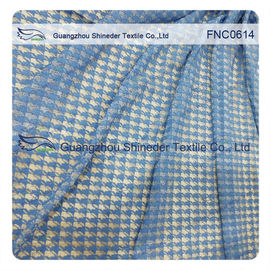 Tecido de algodão clássico do nylon 58% do Irregular 42% de Houndstooth para o vestuário desportivo fornecedor