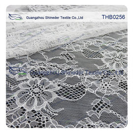 1.45*3 mede a guarnição de nylon do laço de chantilly do tamanho para o vestido da forma &amp; de casamento fornecedor