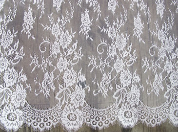 Guarnição decorativa branca do laço da pestana com largura CY-HB0460 de 80cm fornecedor