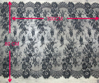Guarnição decorativa branca do laço da pestana com largura CY-HB0460 de 80cm fornecedor