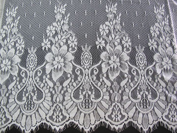 Guarnições elásticas do laço da pestana do vestido do vestido pelo completo brilhante preto chique da jarda fornecedor