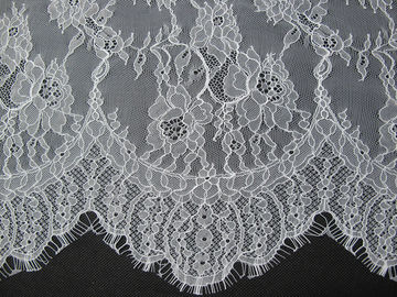 Laço branco da pestana elegante de nylon que apara 150cm Exquisitely feito CY-HB0594 fornecedor