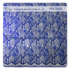 Tela de Cotton&amp;Nylon da repetição da pestana da tela do laço do cabo da linha da onda fornecedor