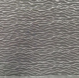 Listras claras de nylon brancas da tela do laço para o fundamento e a matéria têxtil home fornecedor