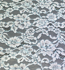Da tela de nylon do laço do cabo do algodão o teste padrão de flor floral para garmen vende por atacado fornecedor