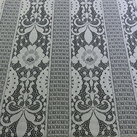 Tela de nylon do laço do algodão floral dos às bolinhas de Trident para vestir a largura de 152CM fornecedor