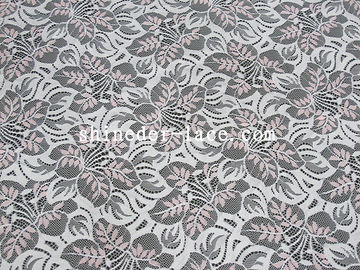Tela de nylon do laço algodão cor-de-rosa/branco ou cor da personalização para o fato SYD-0182 fornecedor