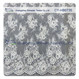Tela pela jarda, costume da guarnição do laço da pestana da costura do jacquard impressa fornecedor