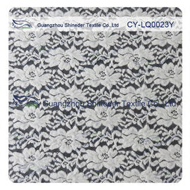 Tela de nylon densamente escovada do algodão nupcial do laço para a senhora Inverno Pingamento fornecedor