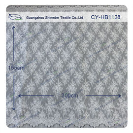 Laço floral bonito de Chantilly para o vestido de casamento/vestuário das senhoras fornecedor