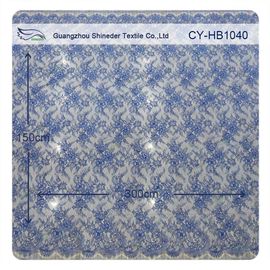 Laço nupcial floral encantador macio fino de Chantilly, laço de nylon do vestido de casamento da vieira fornecedor