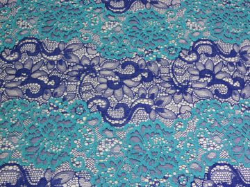 Tela de nylon do laço do algodão floral bonito pela jarda com tingidura Eco-Amigável fornecedor